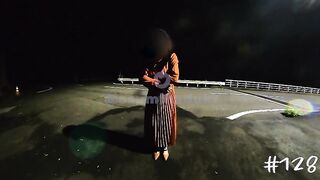 【あすみちゃんねる裏】#128『①カラーコーンでオナニー』『②車に見られまくりのおしがま下着歩行→オナニー→おしxx』