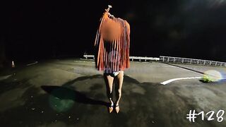 【あすみちゃんねる裏】#128『①カラーコーンでオナニー』『②車に見られまくりのおしがま下着歩行→オナニー→おしxx』