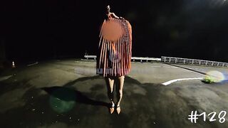 【あすみちゃんねる裏】#128『①カラーコーンでオナニー』『②車に見られまくりのおしがま下着歩行→オナニー→おしxx』