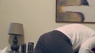 Getting bent over by big penis