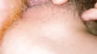 Step sis Unshaved Cunt got Cummed and Pull my bush by step huge red unshaved cock