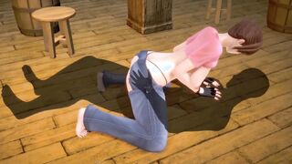 I SEEN A LONELY WOMEN AT THE BAR 3D CARTOON
