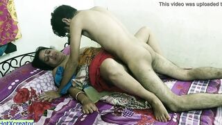 Indian stepmom fucking with barely legal stepson! Father dont know anything