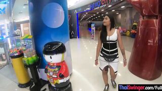 Thai amateur 18 year old mistress plays with a dildo vibrator after