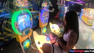 Thai amateur 18 year old mistress plays with a dildo vibrator after