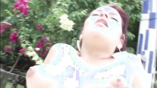 Selina 19 yo Dyke Girlfriend and Finger Fucked Cunt into pool