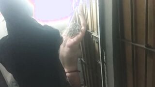 FETISH with her trapped inside the dungeon