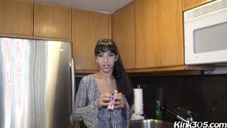 Kitty Carrera gets her vagina licked hen blows Alex's dick