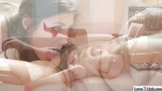 Bae poses for stepmom and gets finger fucked