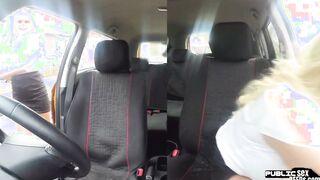 Bigtit british Bae fucks driving tutor into cowgirl posing
