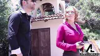French Dick Alex Legend Ejaculates On Goddess Krissy Lynn For