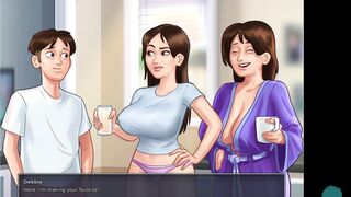 SUMMERTIME SAGA #114 • Cumming rough on those 2 goddess
