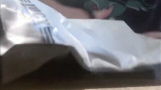 DILDO TEST - Huge Shocked To Tetsu big vibrator Old mom BBW chubby milf monster