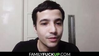FamilyFuckUP.com - Whore Granny Strip and Masturbates for her Favorite