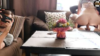 Cheating milf housewife screamed on dick, cuckold pretended not to hear - TrueHomeBabe