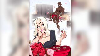 Interracial Monster Penis Comic strip Compilation - bbcs