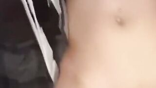 Slim green eyed fiance takes husbands long juicy penis