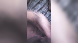 Blowing her titles and finger fucking her until she jizzes