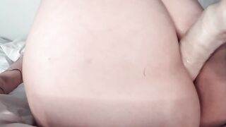 Quick Twat boned and cum on open hole! Soak Cunt gets Cummed - Peachgardens