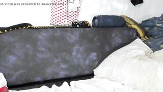 beauty blonde amateur chatting and rubbing anal