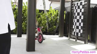 teen Harlow West banged by her coach