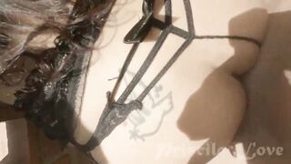 The bitch has an orgasm when I banged! her on
