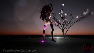 MMD R18 Pink Yamakaze - Anitta - Paradinha - 1042