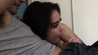 Sex with friends bimbos in hotel