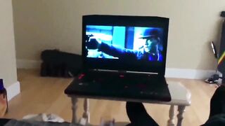 Sex with friends bimbos in hotel