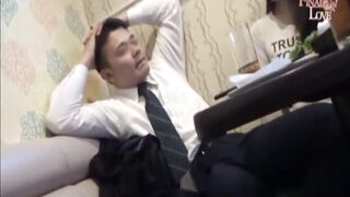 Japanese mockumentary: Yuki and Fukumi compete over a super cock!
