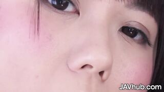 JAVHUB Mai Araki masturbates then ride a hard cock