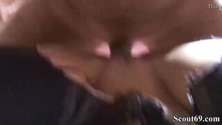 GERMAN AMATEUR COUPLE INTO REAL HOMEMADE ANAL SCREWED INTO JEANS