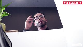 LETSDOEIT - #Jacky Lawless - hot German Big Jugs Office