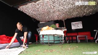 AMATEUR EURO - Cheating Dark Hair Danny Bubbles Blows And Fucks