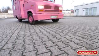 Sexsual German chick seduced by a turned on mature man to