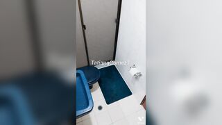 My friend places a camera into the restroom to spy on what I do lol, we were going to party