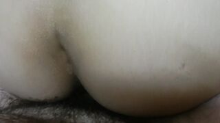 Squirting on the New chair and Cum into my Unshaved Hair!