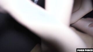 She Is NEW INSIDE THE GYM! - eighteen Yo Teenager Squirts On Daddy's Penis For The First Time ´