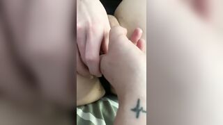18yr older college Girlfriend takes monstrous dick