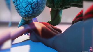 Trying to tame two insatiable dicks