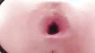 He busts my vagina with his long rifle