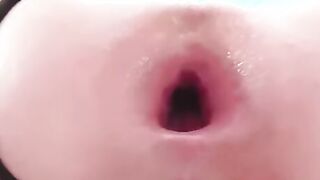 He busts my vagina with his long rifle