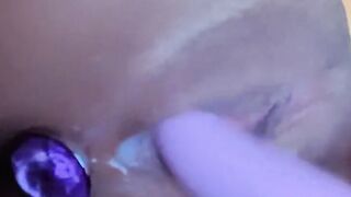 18yr eastern Vagina play Nd cream SOUND ON‼️