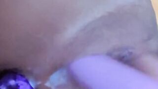 18yr eastern Vagina play Nd cream SOUND ON‼️