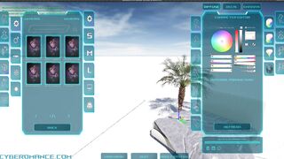 Cyberomance - VR hand and Props spawn