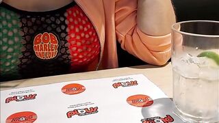 A very crazy hot...hamburguer