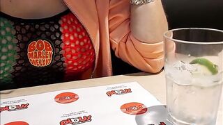 A very crazy hot...hamburguer