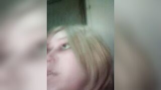 Bombshell big socks blond hair