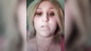 Bombshell big socks blond hair