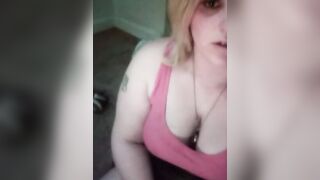 Bombshell big socks blond hair
